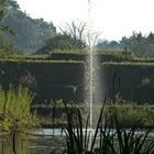 Fontänenblick aus dem Versteck