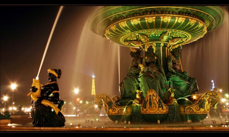 Fontain - Place de la Concorde - Paris