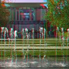 Fontaine 01 (3D-Anaglyphe)