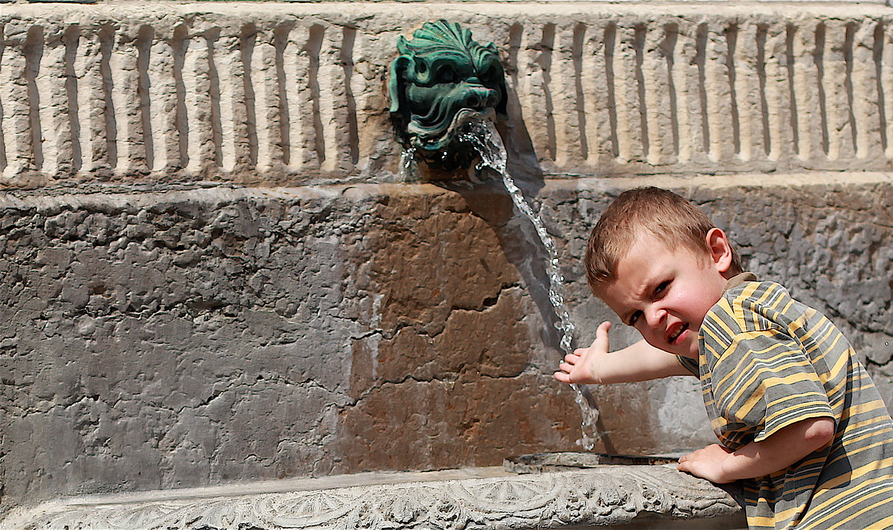 Fontaine à Lyon