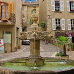 Fontaine à Manosque.