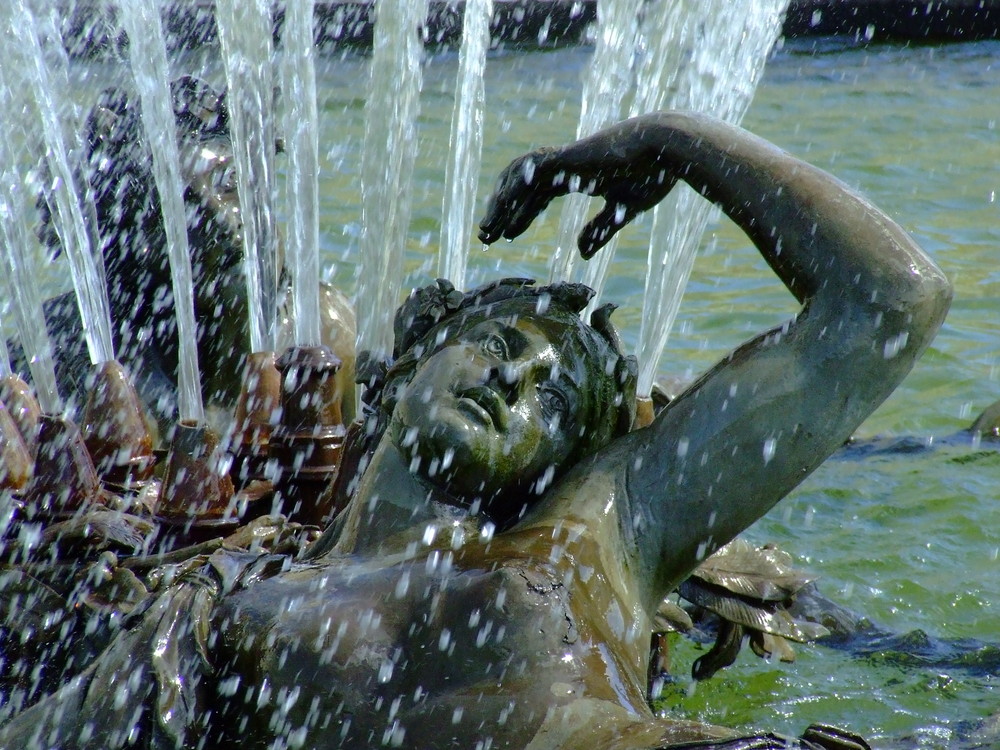 Fontaine au château de Versailles