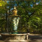 Fontaine aus Mosaik