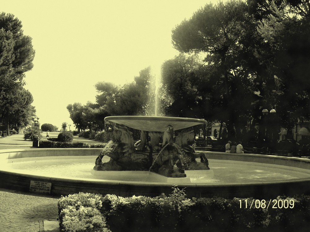 fontaine aux chevaux