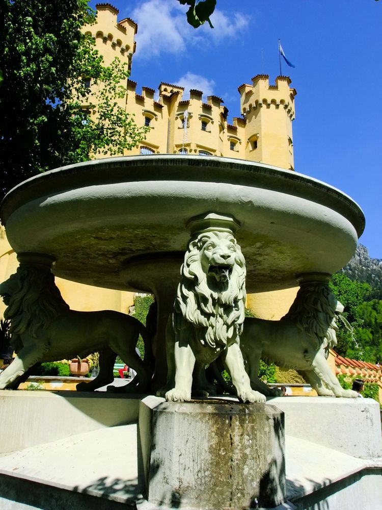 Fontaine aux lions