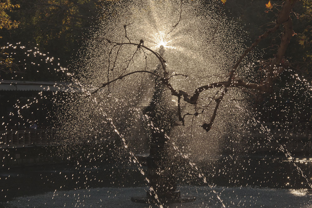 fontaine de lumière