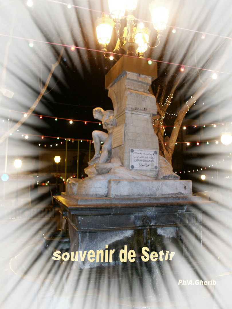 fontaine de sétif