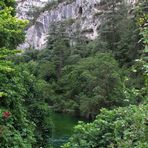 Fontaine de Vaucluse am Nachmittag