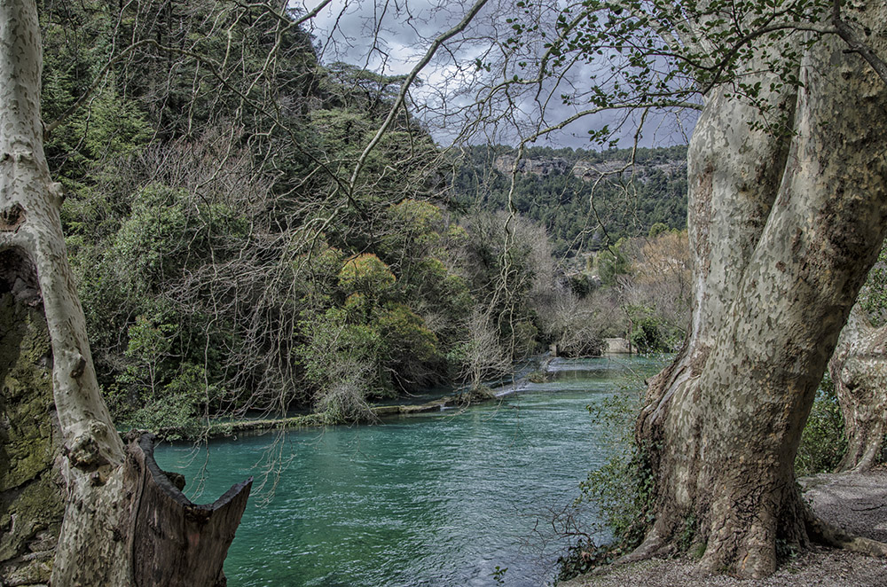 Fontaine de Vaucluse - der Sorgue...