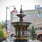 Fontaine d'eau à Kuala Lumpur Malaisie