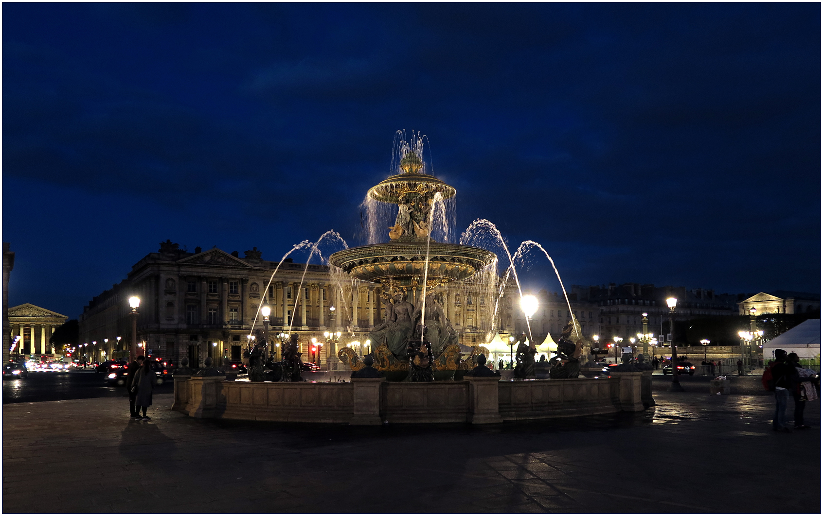 Fontaine des Fleuves - Place de la Concorde - Paris