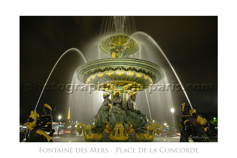 Fontaine des Mers - Place de la Concorde