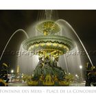 Fontaine des Mers - Place de la Concorde