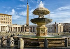 Fontaine di Piazza San Pietro von Gian Lorenzo