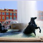 Fontaine en fête. 2