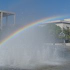 Fontaine et Arc en Ciel