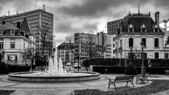 Fontaine im Stadtpark in Luxemburg-Stadt