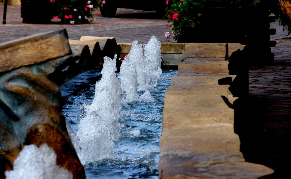 Fontaine je boirais bien de ton eau.....