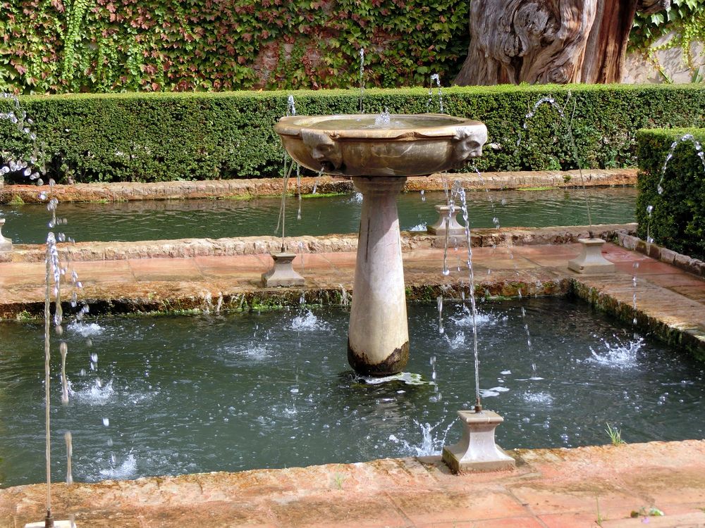 Fontaine magique