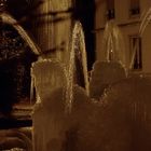 Fontaine sous le gel