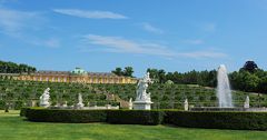 Fontaine und Schloß