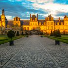 Fontainebleau im Abendlicht