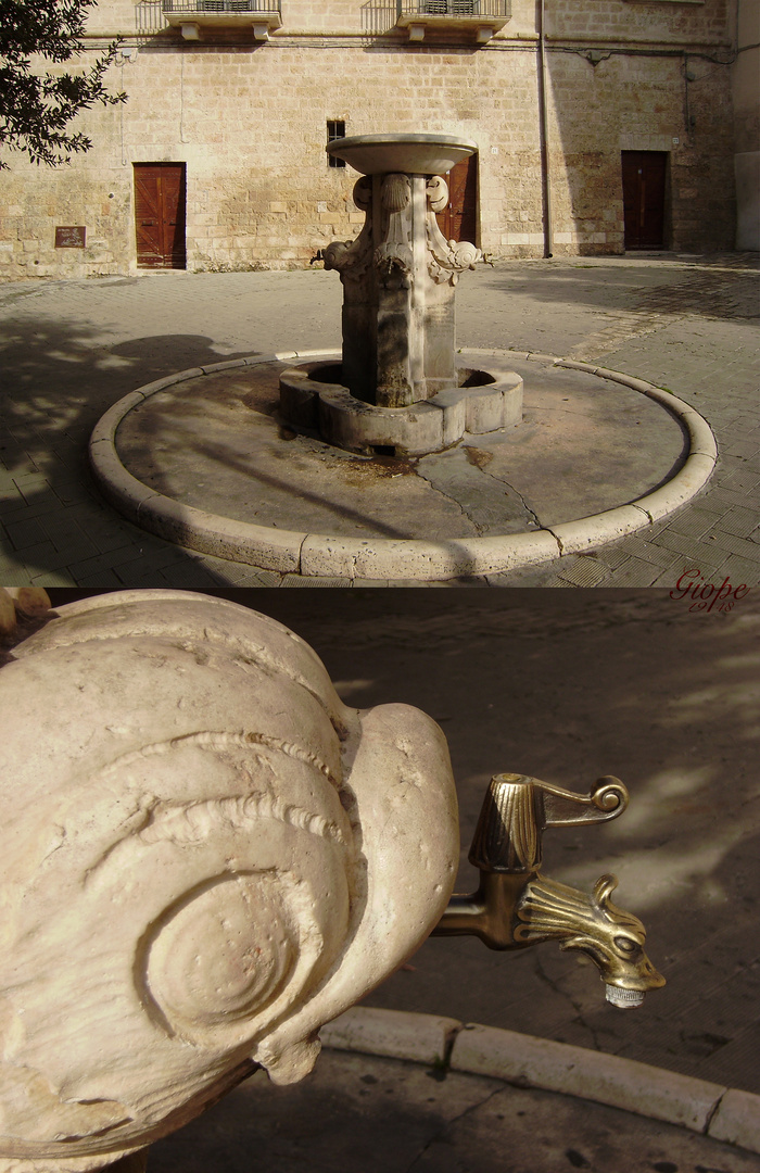 Fontana a quattro cannelle - Peperoncini