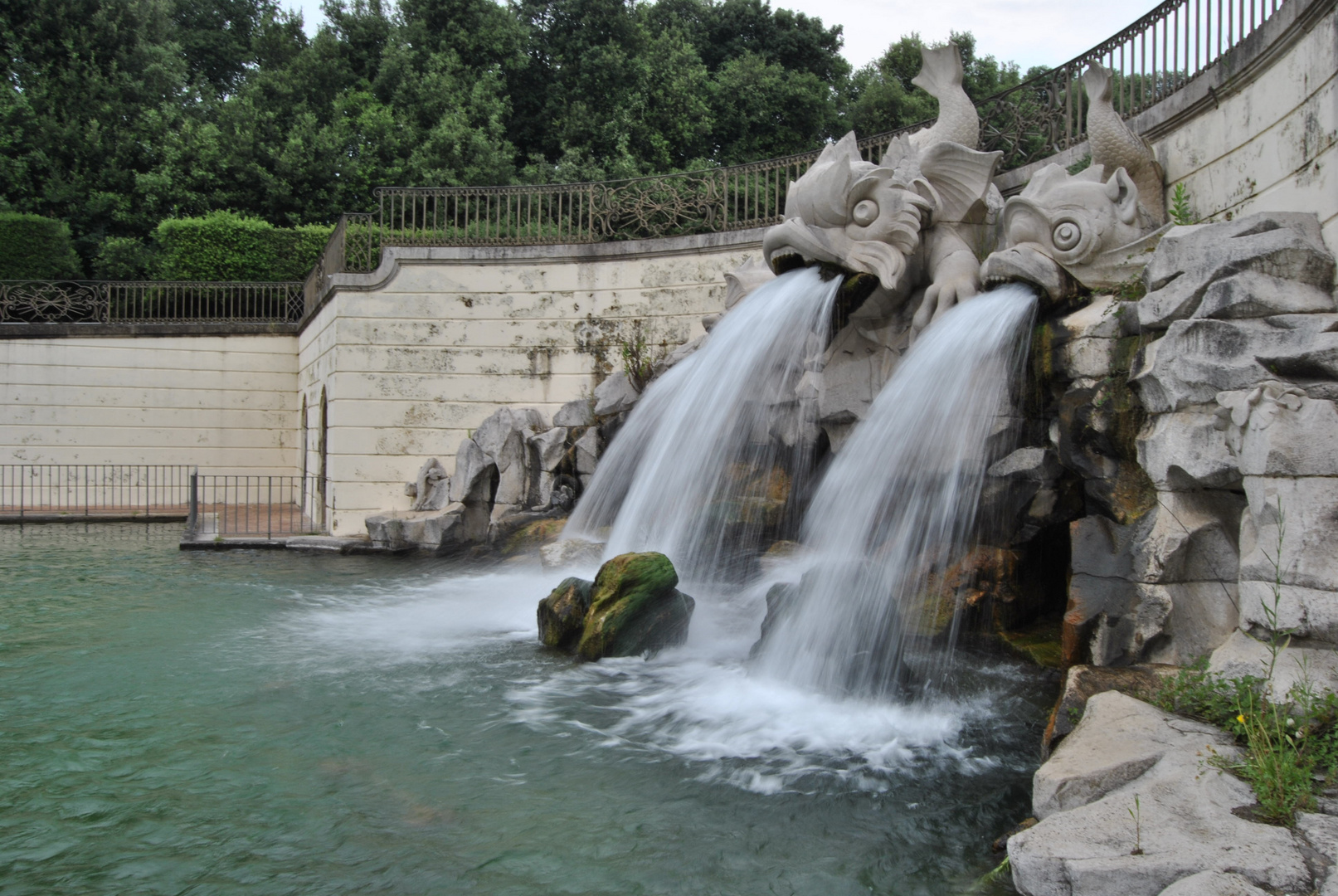 Fontana dei delfini - Reggia di Caserta