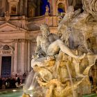 Fontana dei fiumi - IL DANUBIO - Piazza Navona