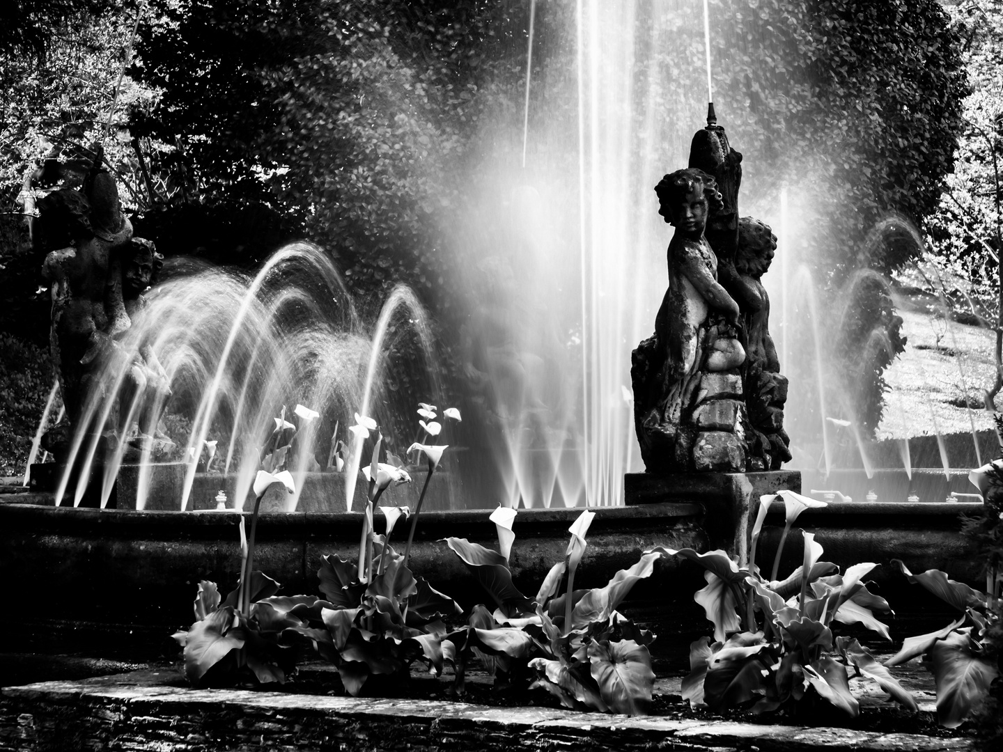 Fontana dei putti, Villa Taranto