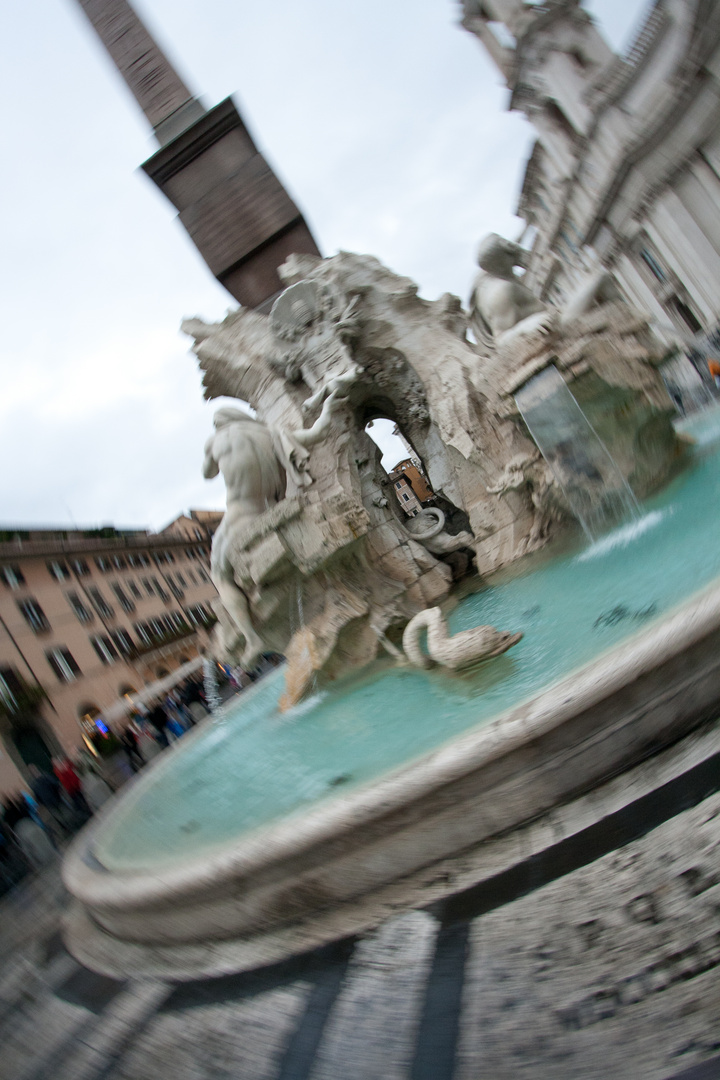 Fontana dei Quattro Fiumi - Piazza Navona