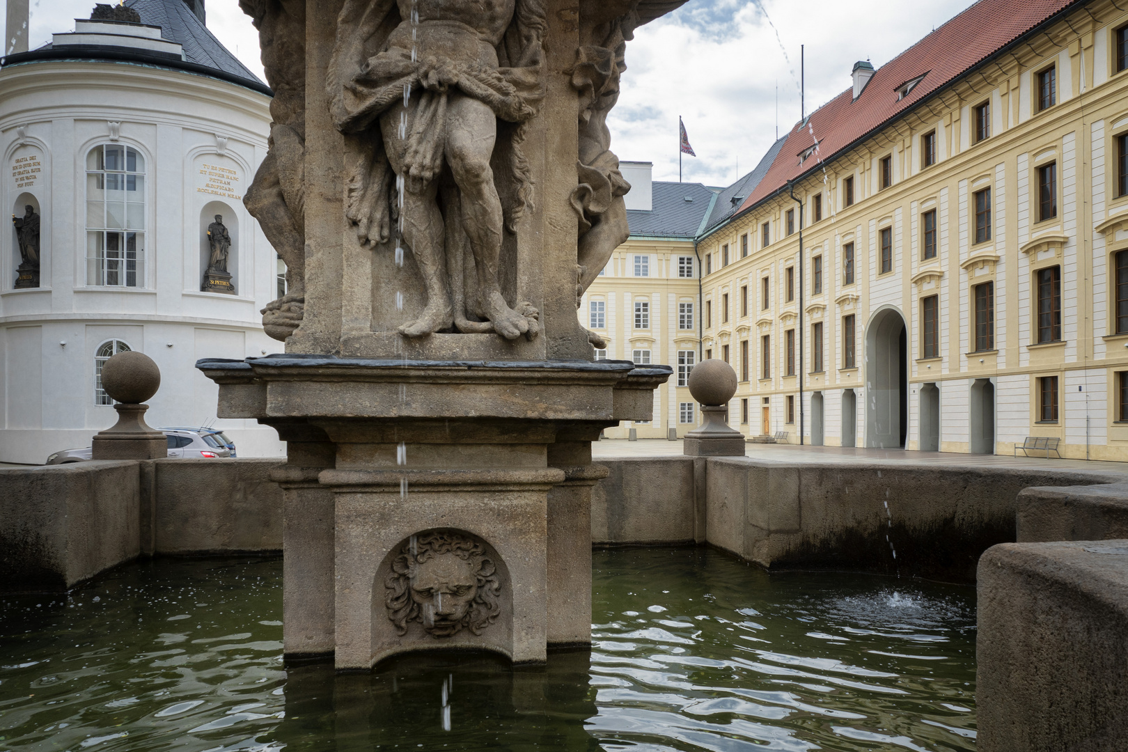 Fontana del cortile principale