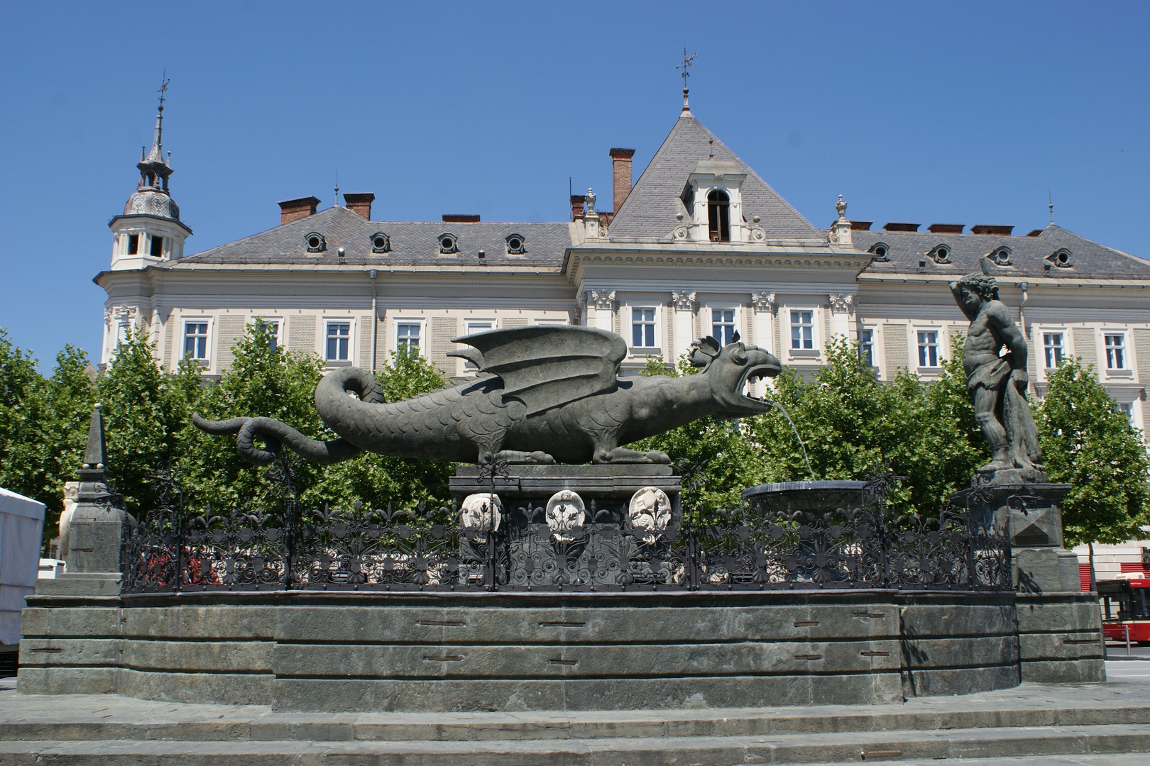 Fontana del Lindwurm – Klagenfurt