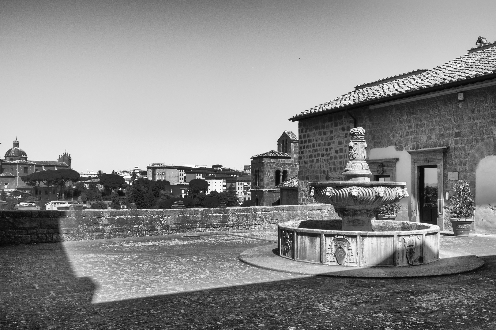 Fontana della loggia del Palazzo Papale, Viterbo