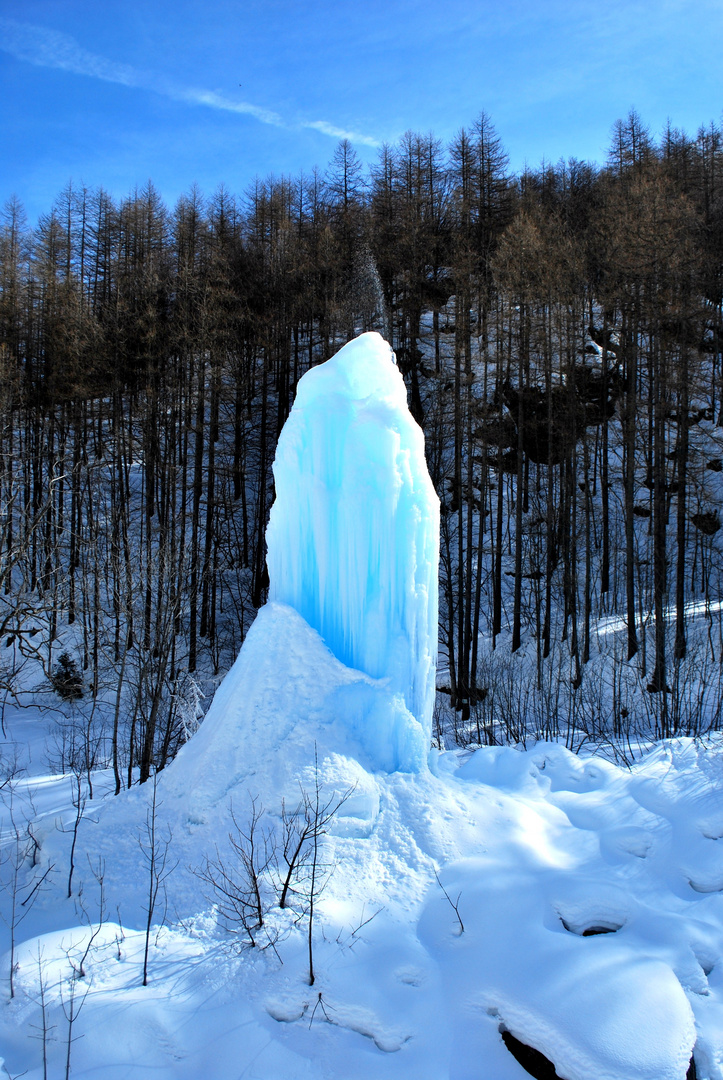 Fontana di ghiaccio