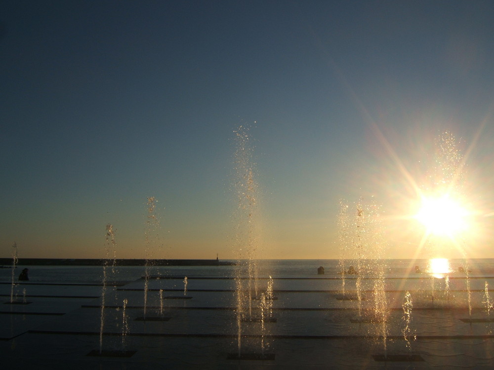 fontana di luce