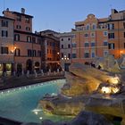 Fontana di Trevi all'alba