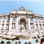 Fontana di Trevi - durch das FischAuge des Betrachters - Roma - (28/2011)