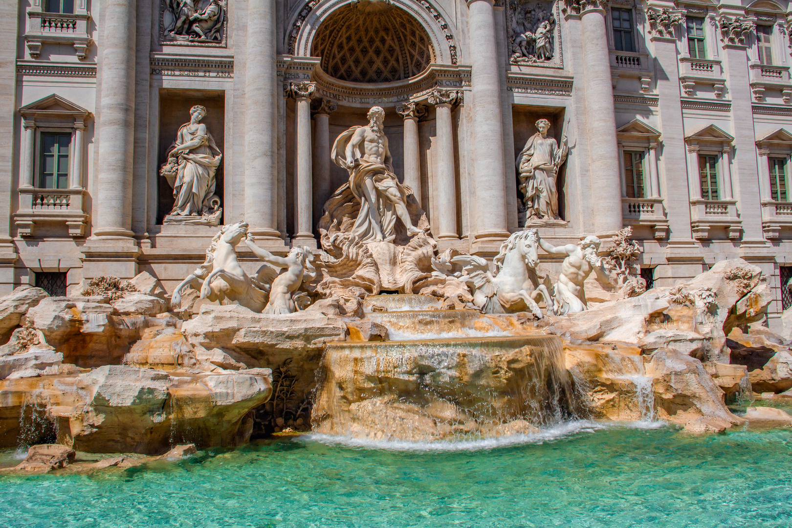 Fontana di Trevi in Rom