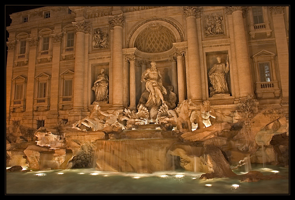 Fontana di Trevi in Rom (Trevi Brunnen)