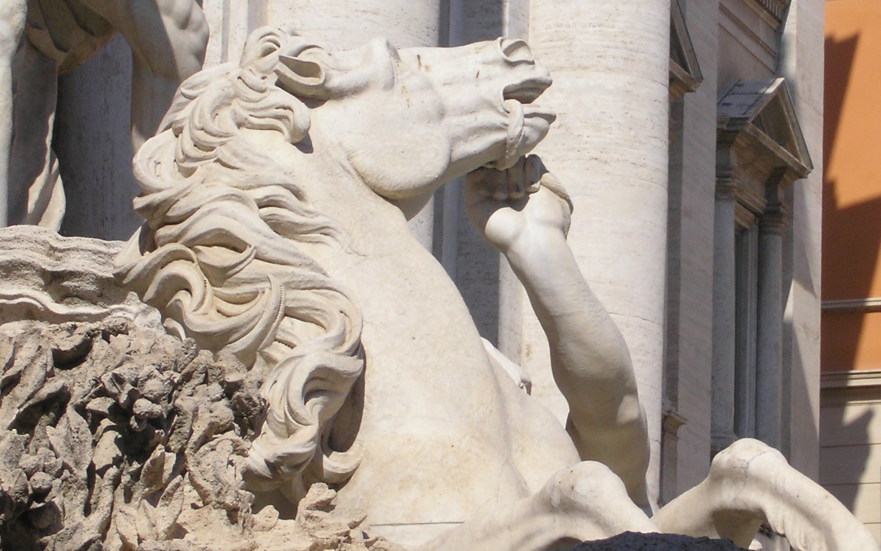 Fontana di Trevi - particolare