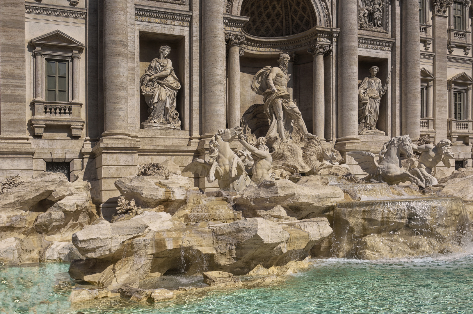 Fontana di Trevi - Roma   1732 bis 1762  Spätbarock