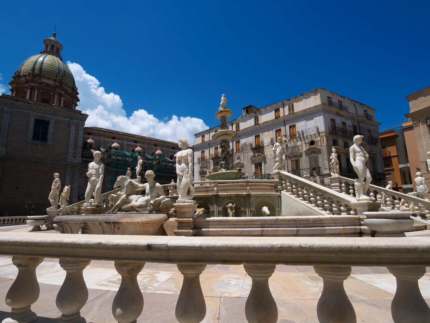 Fontana Pretoria in Palermo