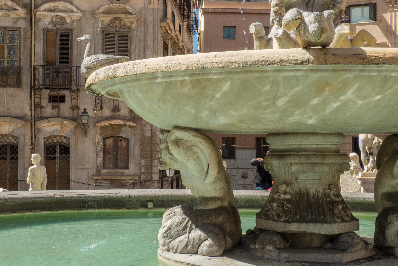 Fontana Pretoria in Palermo