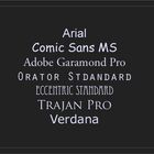 Fonts II