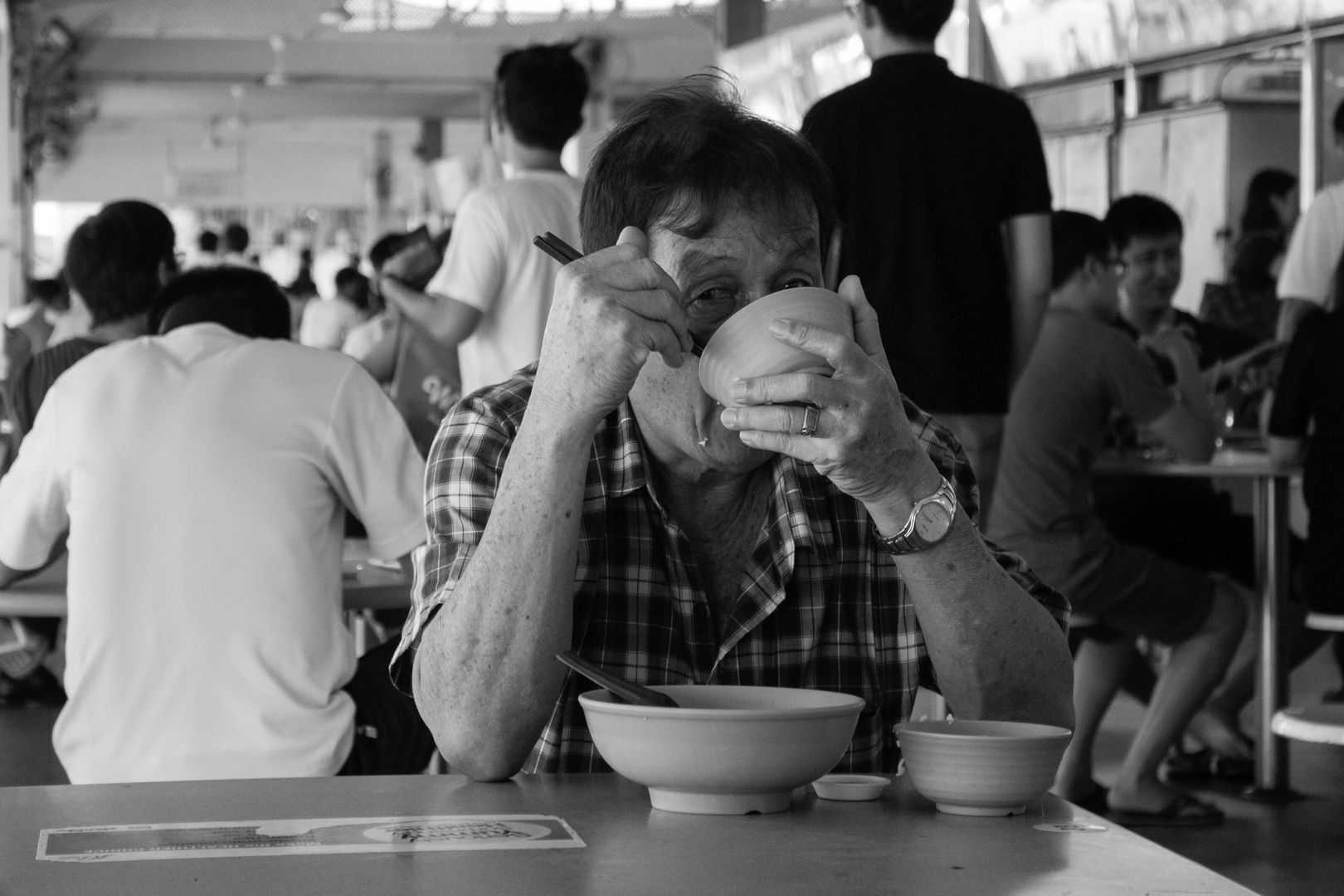 Food Court - Hungrig in Singapur