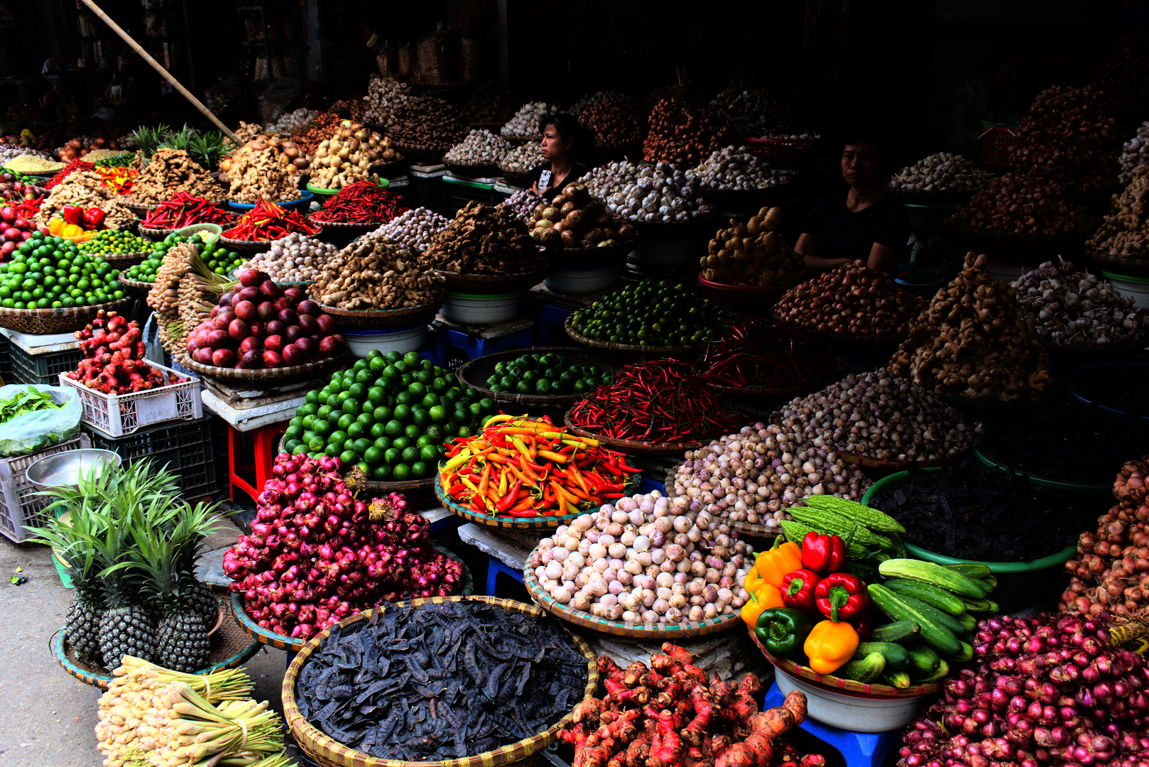 Food Market, Hanoi