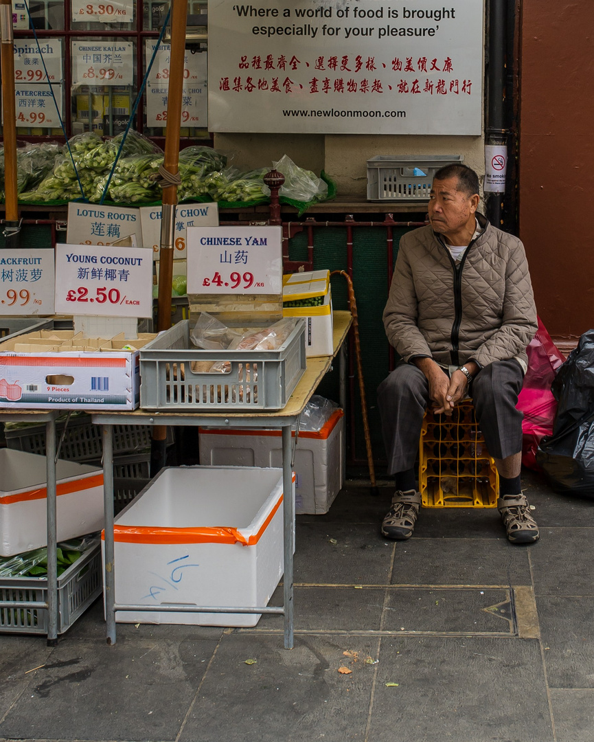 Food Stall in Chinatown