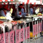 Food stalls at Dongchang'an Jie