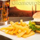 Foodfotografie Burger mit Pommes und Cola